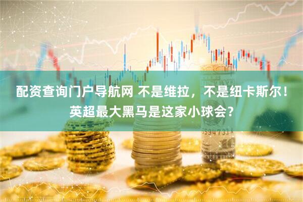 配资查询门户导航网 不是维拉，不是纽卡斯尔！英超最大黑马是这家小球会？
